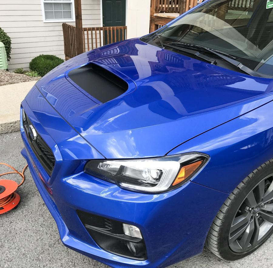 3D Carbon Hood Scoop Overlay for 2015-2021 Subaru WRX / STI