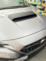 3D Carbon Hood Scoop Overlay - 2022+ Subaru WRX