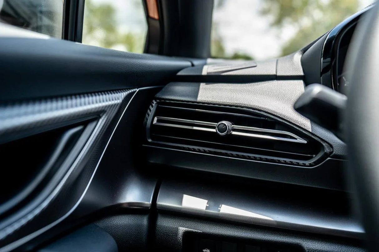 3D Carbon Outer AC Vent Overlays fits 2022+ Subaru WRX