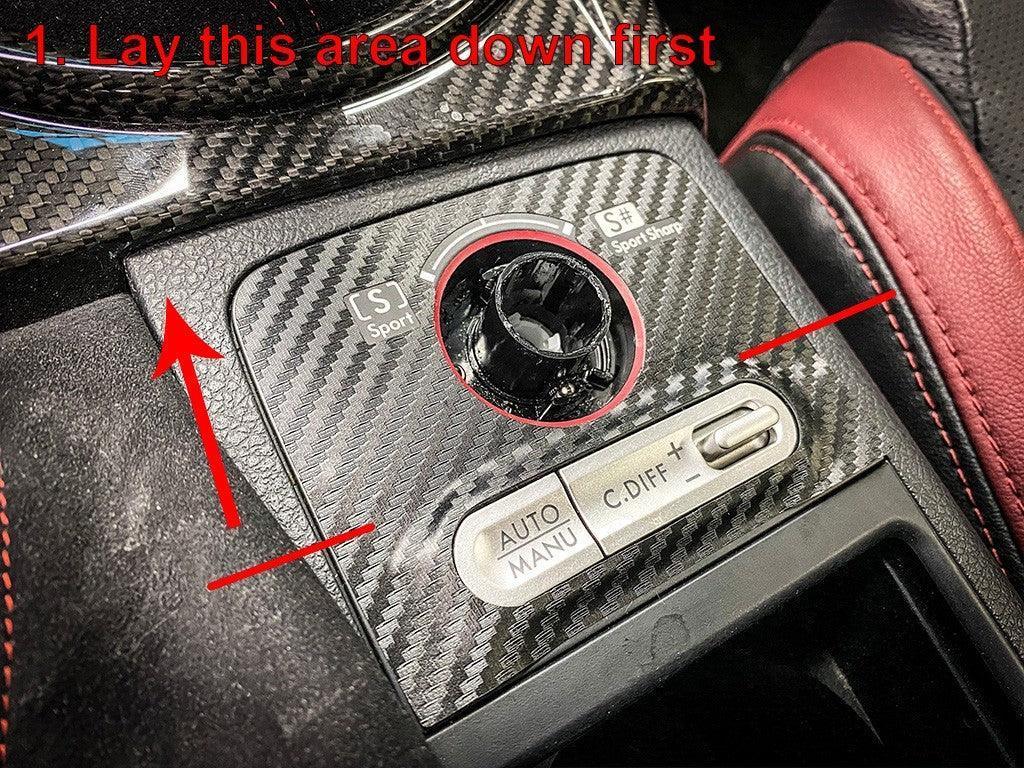 3D Carbon SI Drive Trim Overlay - 2015-2021 WRX / STI