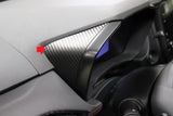 3D Carbon Speedometer Outer Trim Overlays (Rear) - 2022+ WRX