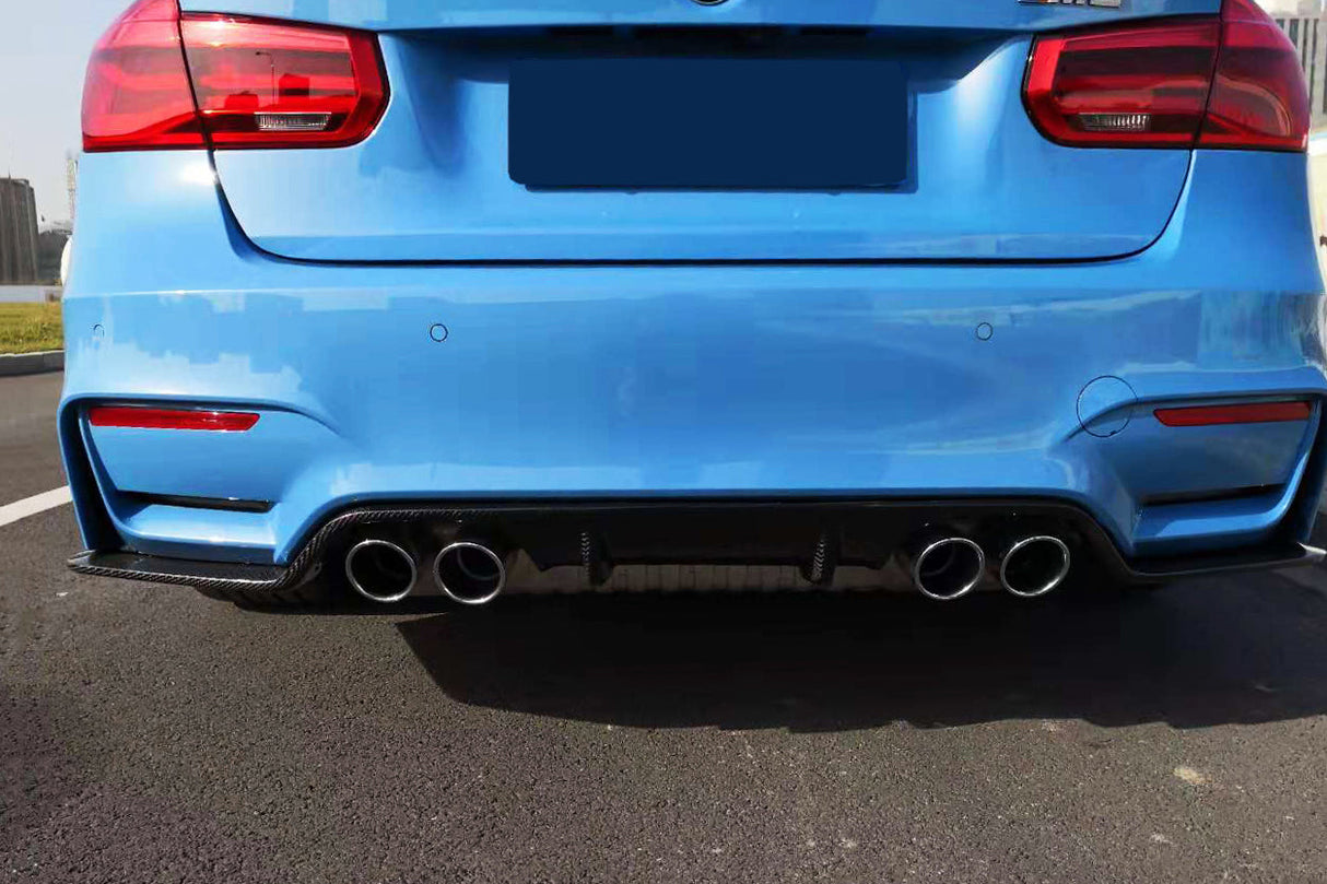 2014-2020 BMW M3 F80 M4 F82 D Style Rear Diffuser