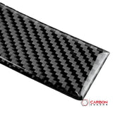 3pcs Carbon Fiber Glove Box Handle Full Strip Kit Overlay for Dodge Challenger 2015-2023