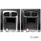 [3pcs] Real Carbon AC and Radio Dash Trim Overlay | C6 2005-2013 Corvette