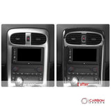 [3pcs] Real Carbon AC and Radio Dash Trim Overlay | C6 2005-2013 Corvette