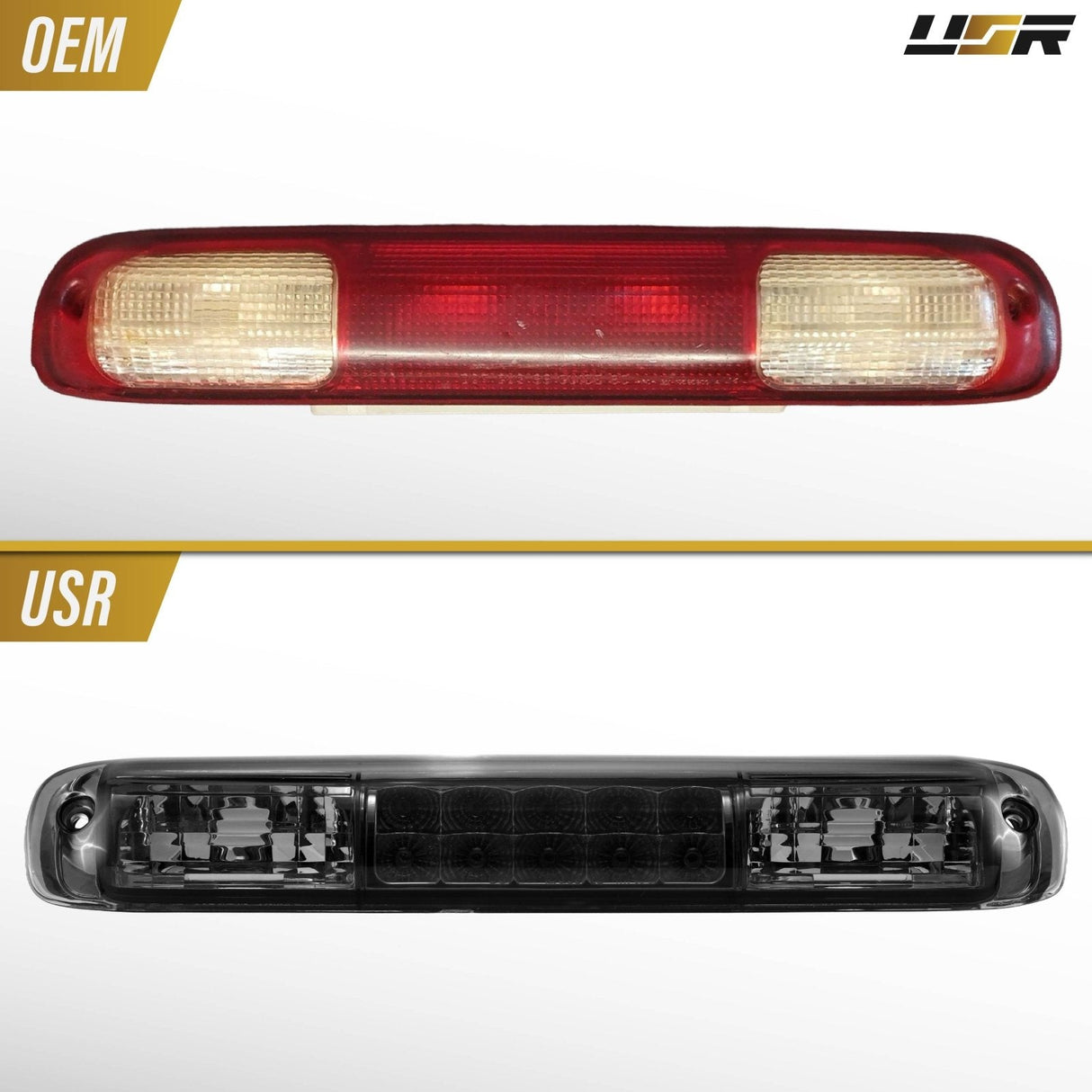 1999-2006 Chevrolet Silverado Smoke/Chrome LED 3rd Brake Light