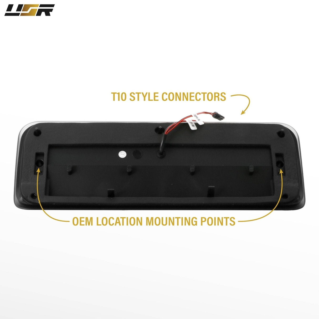 2004-2008 Ford F150 2 In 1 Light Bar LED 3rd Brake Light - Smoke