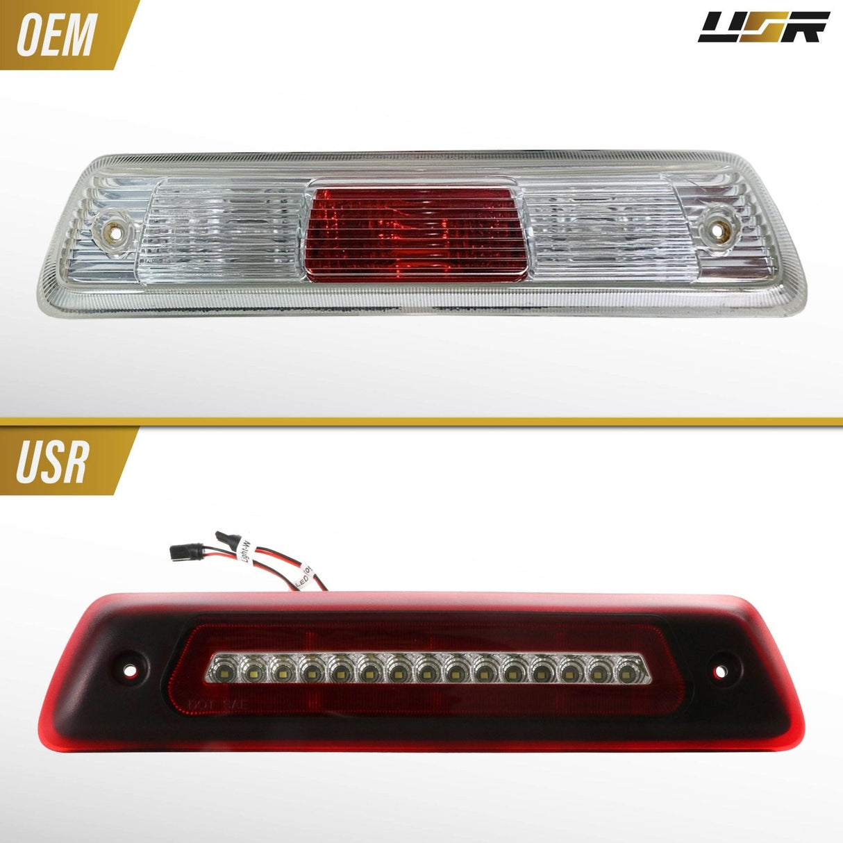 2009-2014 Ford F150 2 In 1 Light Bar Led 3rd Brake Light - Smoke