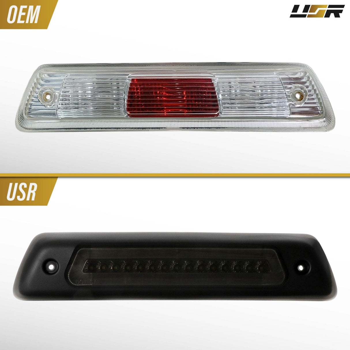 2009-2014 Ford F150 2 In 1 Light Bar Led 3rd Brake Light - Smoke