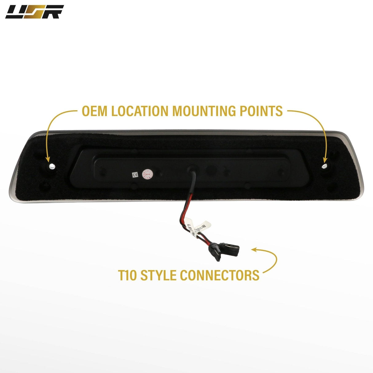 2009-2014 Ford F150 2 In 1 Light Bar Led 3rd Brake Light - Smoke