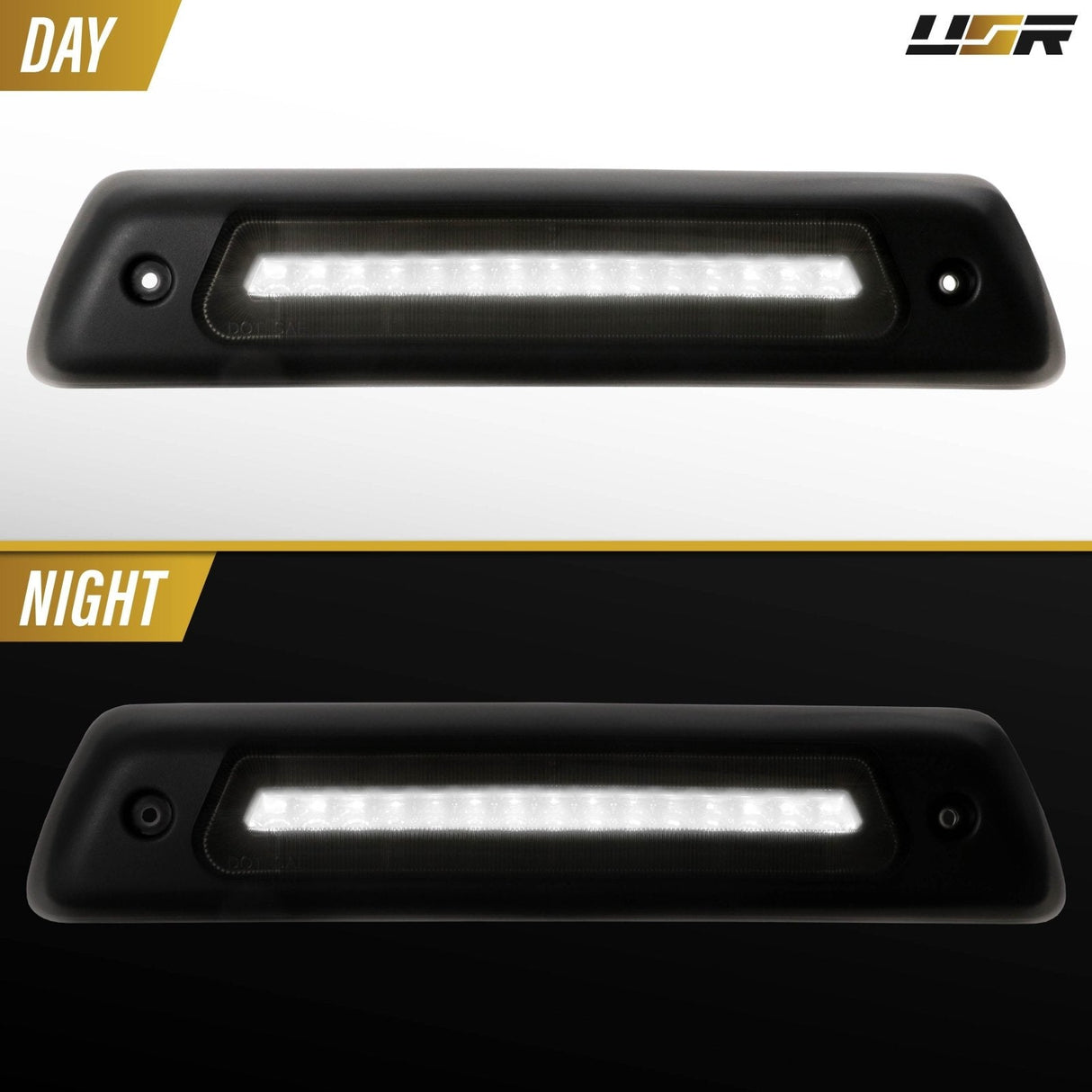 2009-2014 Ford F150 2 In 1 Light Bar Led 3rd Brake Light - Smoke