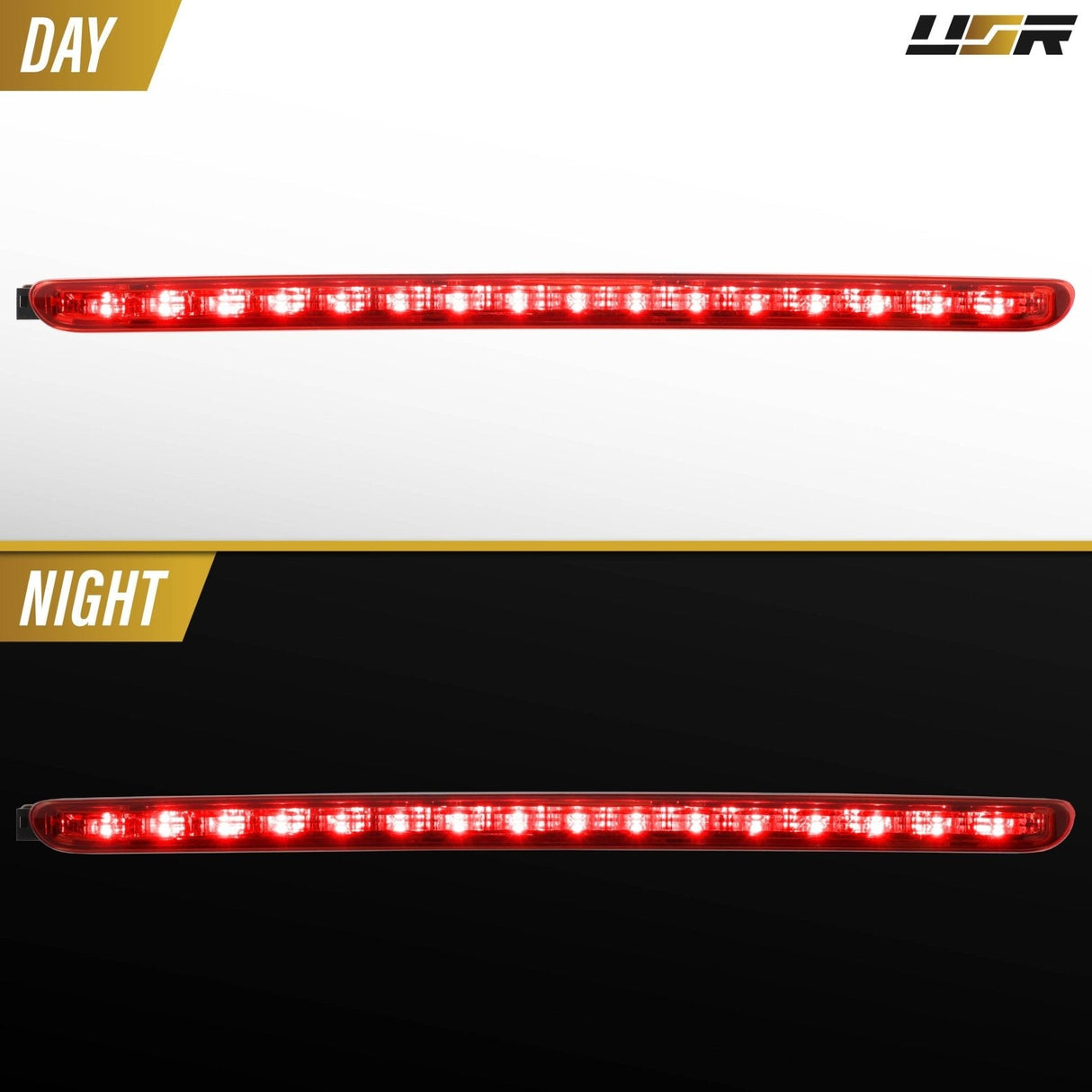 2001-2007 Mercedes W203 C Class 4d Sedan Depo 3rd Led Brake Light - Smoke