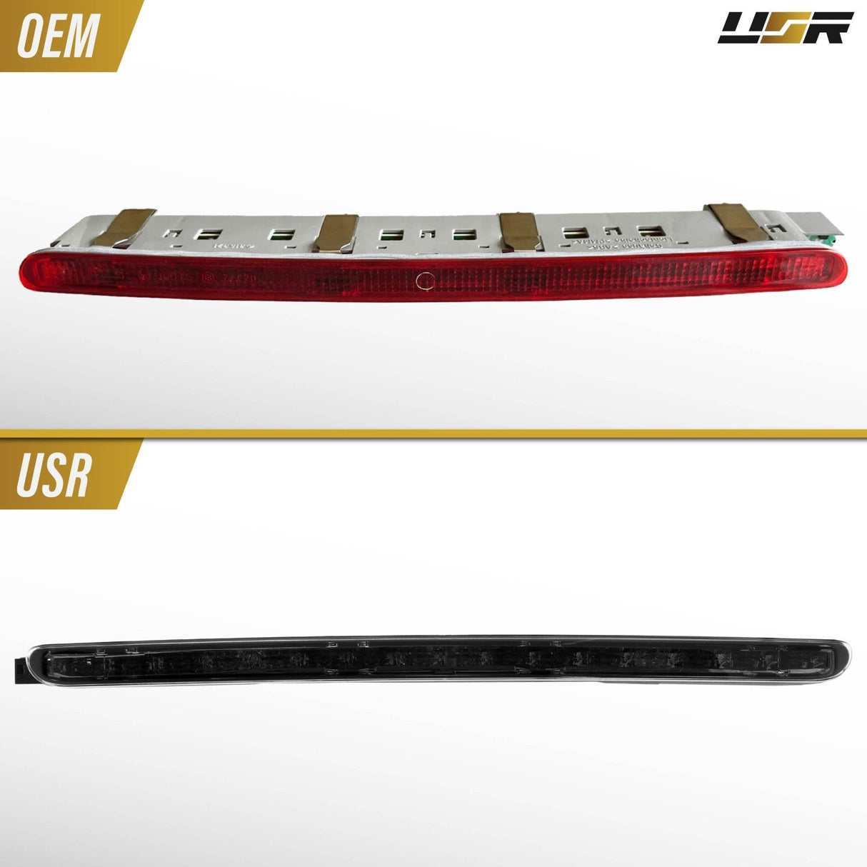 2001-2007 Mercedes W203 C Class 4d Sedan Depo 3rd Led Brake Light - Smoke