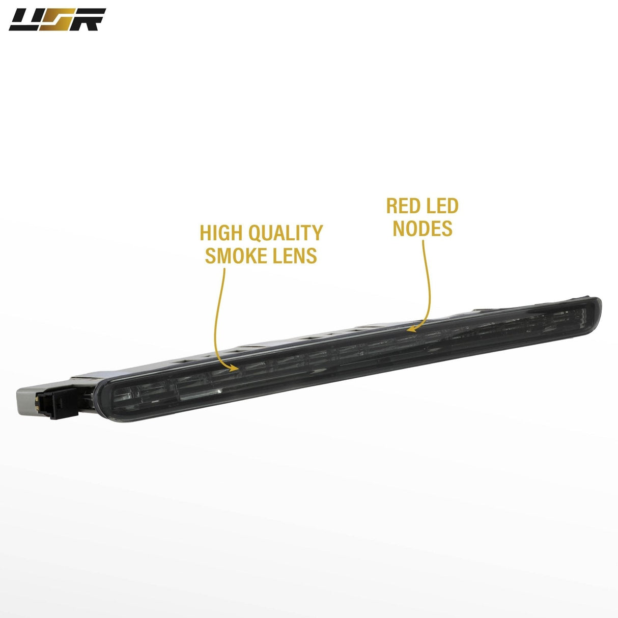 2001-2007 Mercedes W203 C Class 4d Sedan Depo 3rd Led Brake Light - Smoke