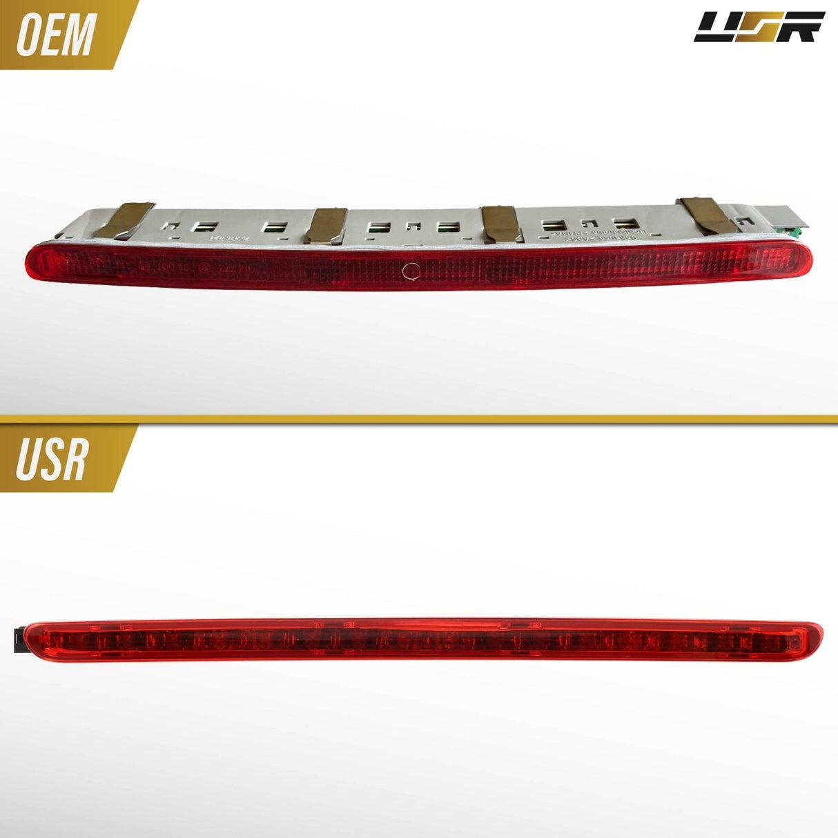 2001-2007 Mercedes W203 C Class 4d Sedan Depo 3rd Led Brake Light - Smoke