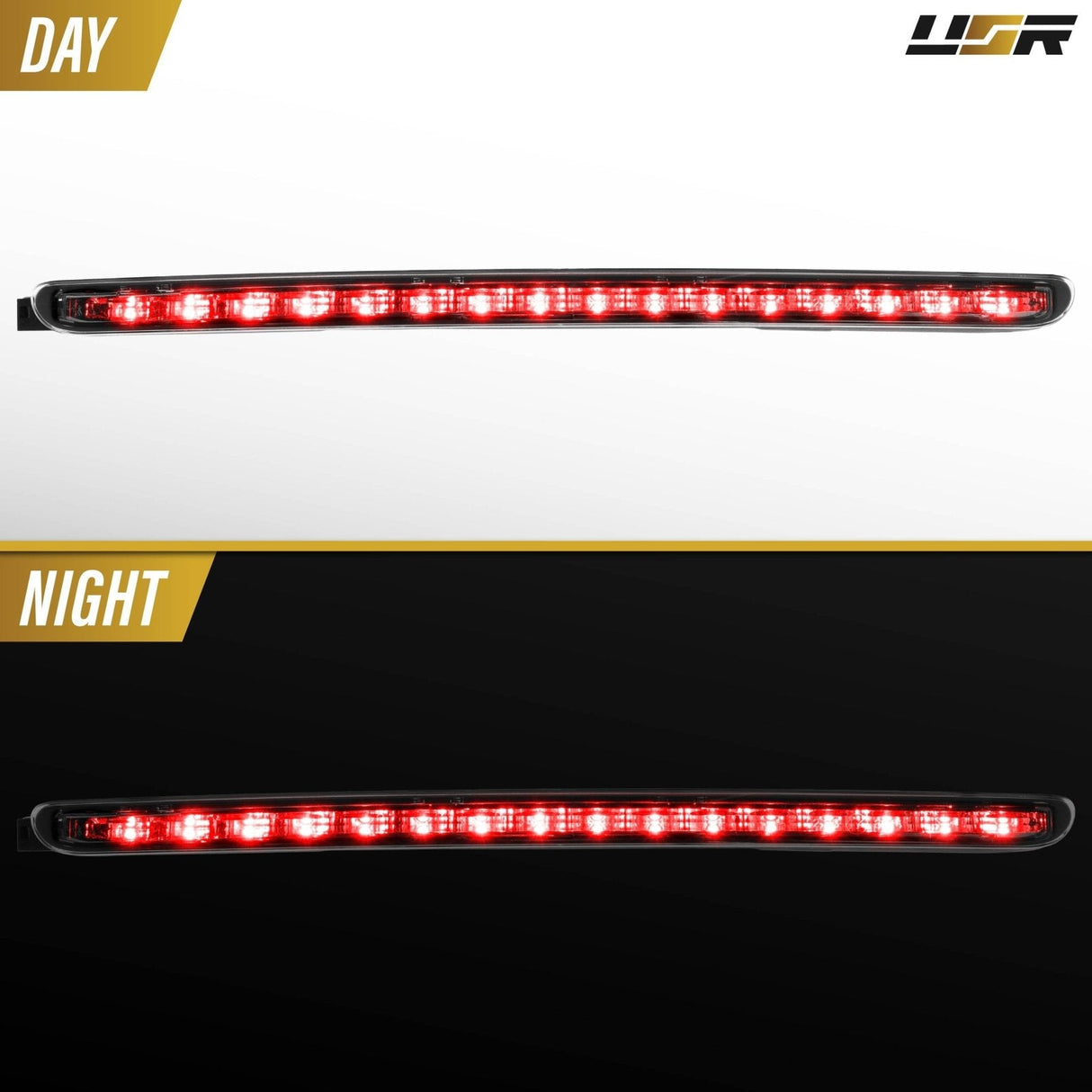 2001-2007 Mercedes W203 C Class 4d Sedan Depo 3rd Led Brake Light - Smoke