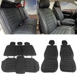Universal Fit PU Leather Car Seat Covers Cushion Protector - 01 Style