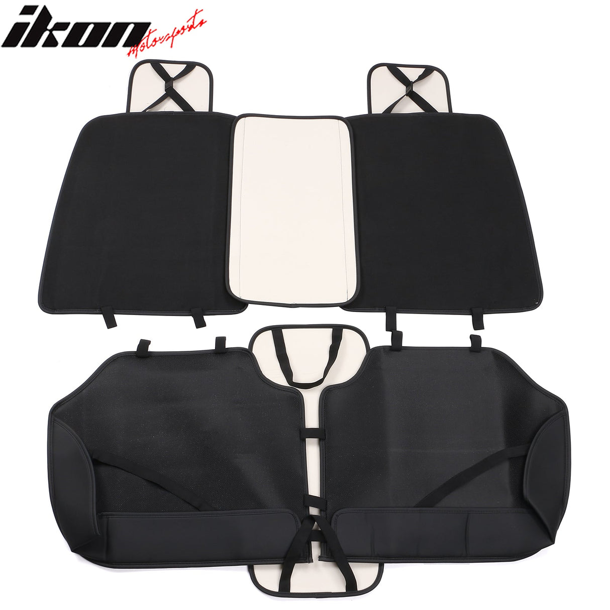 Universal Fit PU Leather Car Seat Covers Cushion Protector - 01 Style