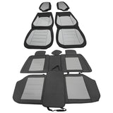 Universal Fit PU Leather Car Seat Covers Cushion Protector - 01 Style