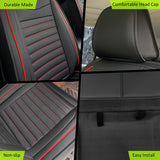 Universal Car Seat Covers Cushion Protecots PU Leather - 02 Style