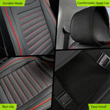 Universal Car Seat Covers Cushion Protecots PU Leather - 02 Style