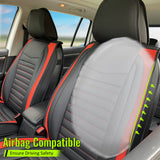 Universal Car Seat Covers Cushion Protecots PU Leather - 02 Style