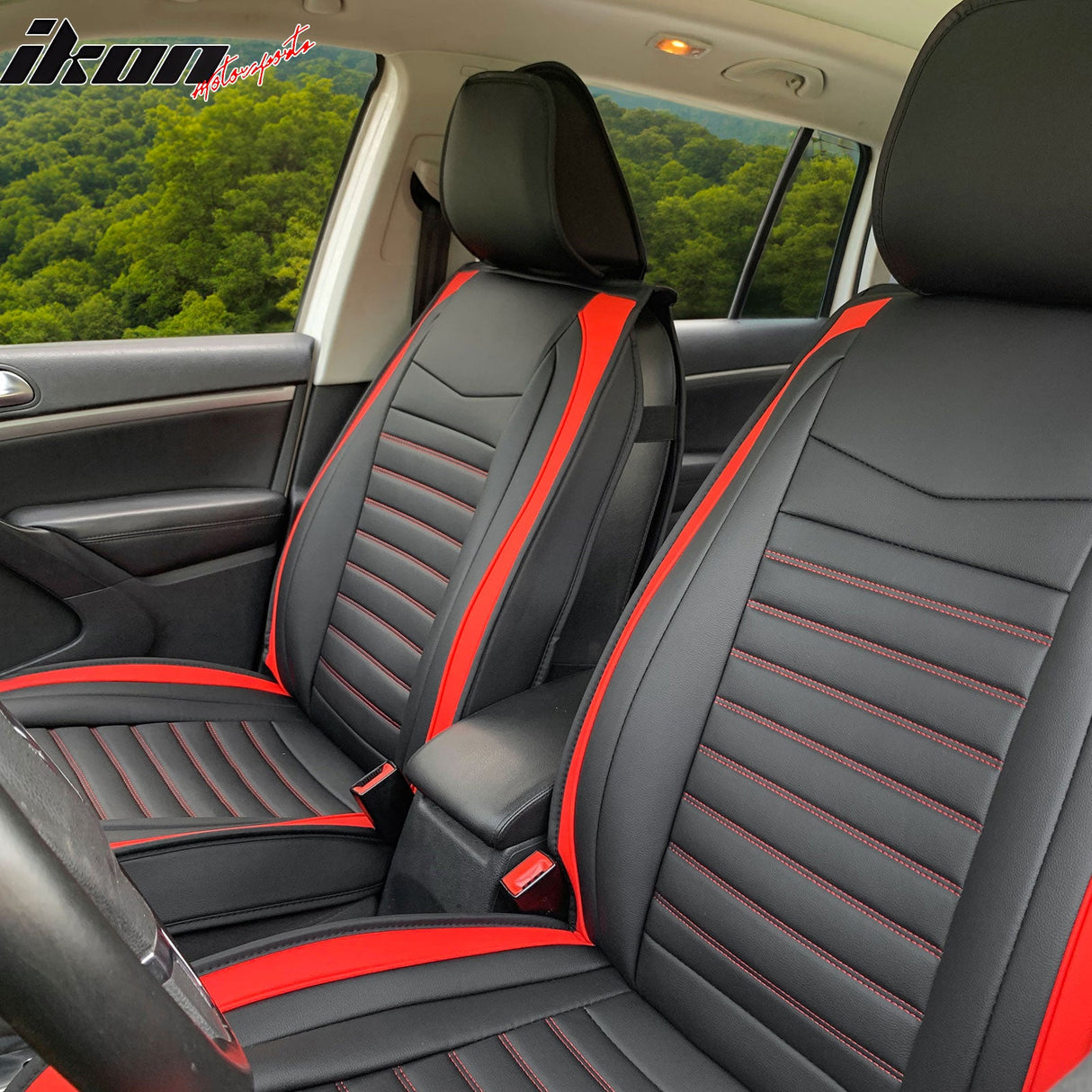 Universal Car Seat Covers Cushion Protecots PU Leather - 02 Style