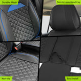 Universal Car Seat Covers Cushion Protecots PU Leather - 03 Style
