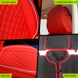 Universal Car Seat Covers Cushion Protecots PU Leather - 03 Style