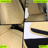 Universal Fit PU Leather Car Seat Covers Cushion Protector - 04 Style