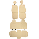 Universal Fit PU Leather Car Seat Covers Cushion Protector - 04 Style