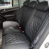 Universal Fit PU Leather Car Seat Covers Cushion Protector - 04 Style