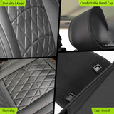 Universal Fit PU Leather Car Seat Covers Cushion Protector - 04 Style