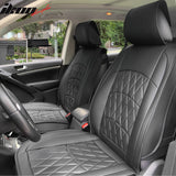 Universal Fit PU Leather Car Seat Covers Cushion Protector - 04 Style