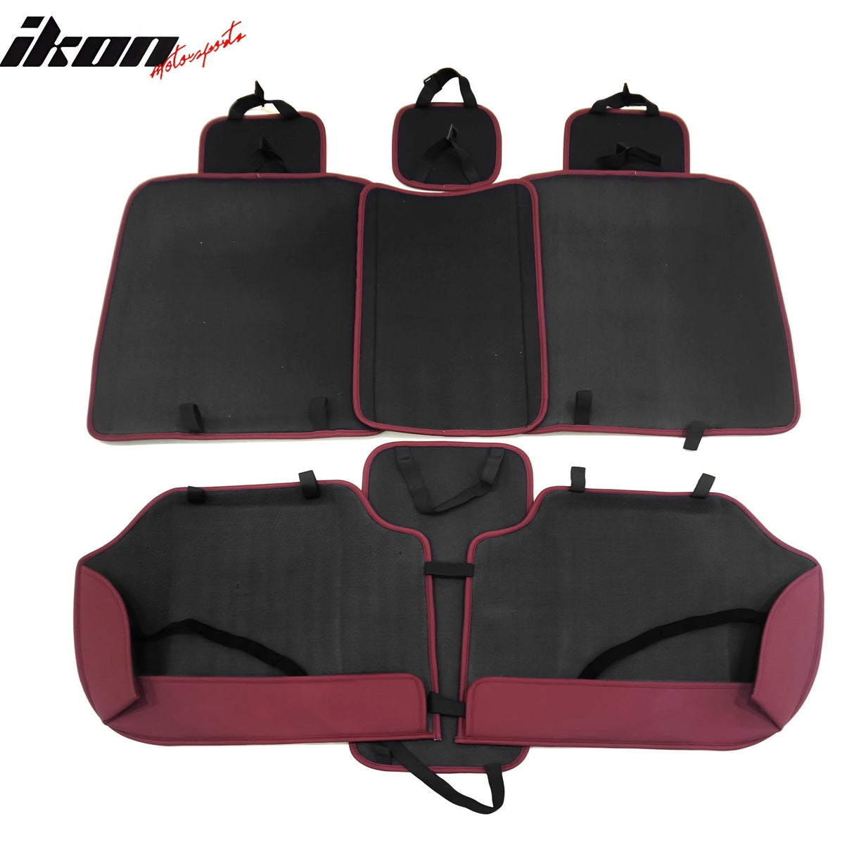 Universal Fit PU Leather Car Seat Covers Cushion Protector - 04 Style
