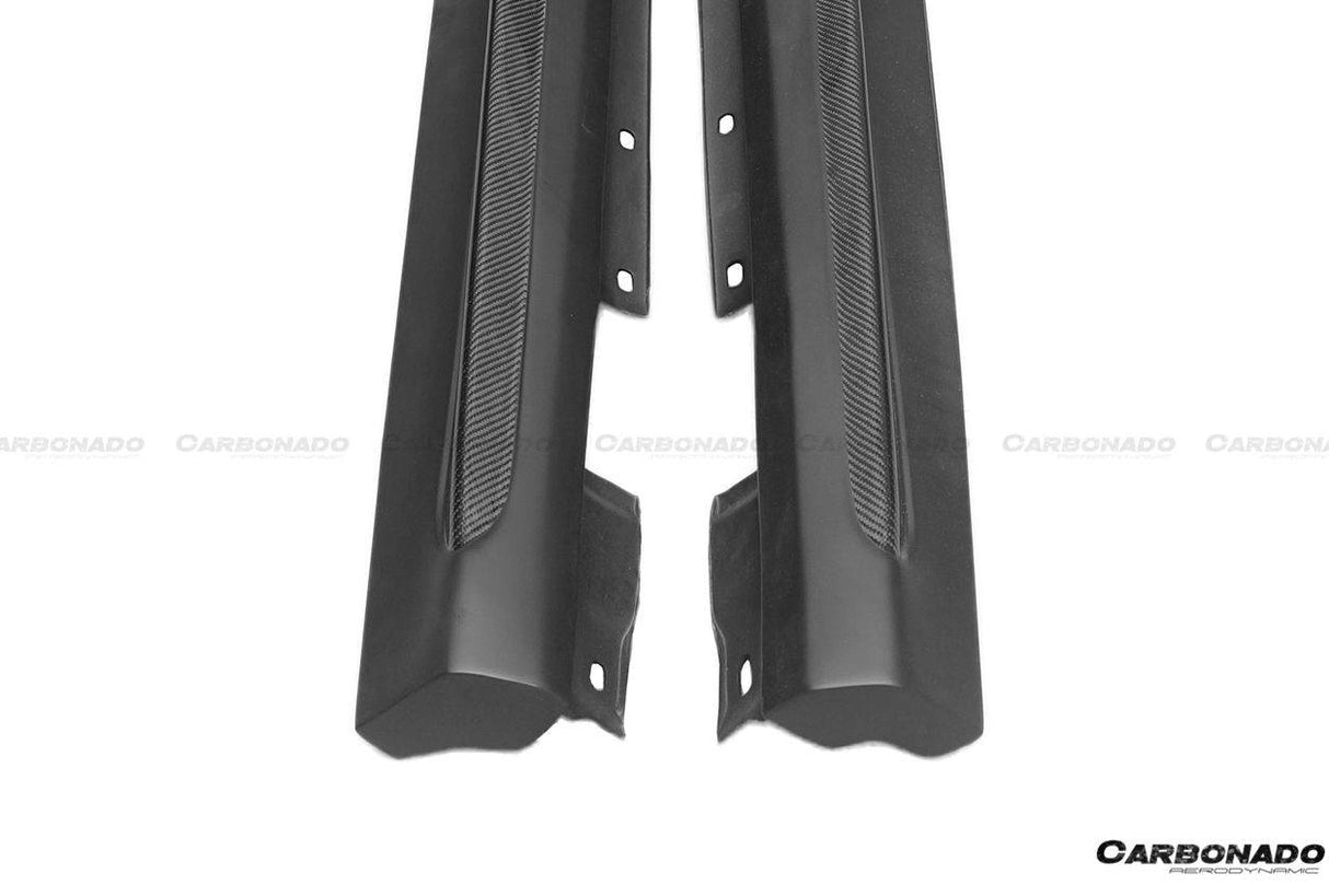 2008-2014 Mercedes Benz C Class W204 Sedan P Style Side Skirts
