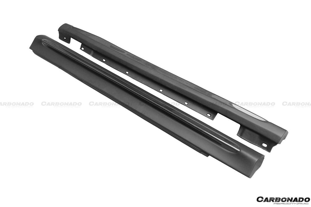2008-2014 Mercedes Benz C Class W204 Sedan P Style Side Skirts