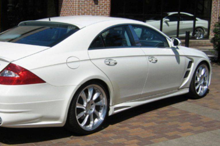 2005-2009 Mercedes Benz W219 Cls Class L Style Side Skirts