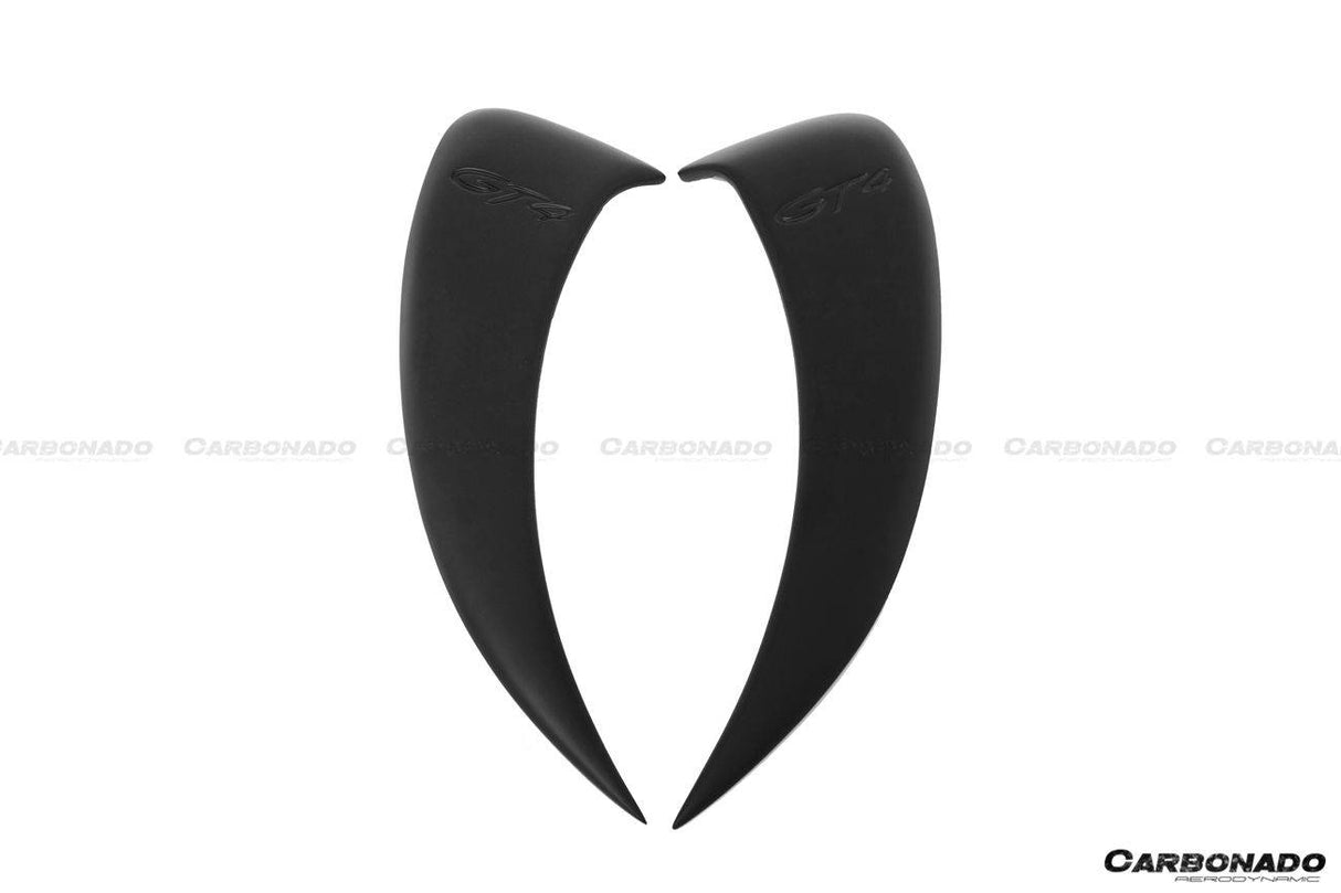 2012-2016 Porsche 981 Boxster  Cayman GT4 Style Quarter Panel Side Scoops
