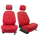 Seat Covers Full Set for Chevy Silverado GMC Sierra 1500 2014-2018 Red