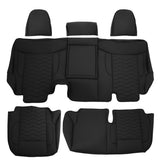 2019-2026 Silverado Sierra 1500 2500 3500HD Seat Cover Full Set Black