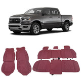 2009-2023 Dodge Ram 1500 2500 3500 5 Seats Seat Covers Leather