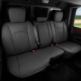 Seat Covers Full Set for Ram 1500 2013-2025 & Ram 2500 3500 2013-2026 Black