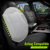 Front Row Seat Covers for Ram 1500 2013-2025 & Ram 2500 3500 2013-2026 Black