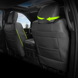 Front Row Seat Covers for Ram 1500 2013-2025 & Ram 2500 3500 2013-2026 Black