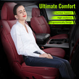 2013-2025 Ram 1500 2013-2026 2500 3500 Front Seat Covers Protector Red