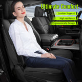 Front Seat Covers for Ram 1500 Crew Cab Pickup 2019-2026 Black Protector