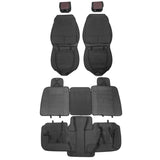 2009-2025 Ford F150 Crew Cab PU Leather Car Seat Cover w/ Pocket