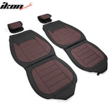 2009-2025 Ford F150 Crew Cab PU Leather Car Seat Cover w/ Pocket