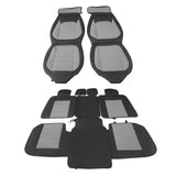 2009-2025 Ford F150 Crew Cab PU Leather Car Seat Cover w/ Pocket
